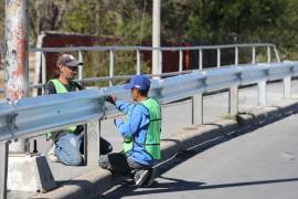 Las labores incluyeron restauración de estructuras, reposición de secciones dañadas y reforzamiento de parapetos.