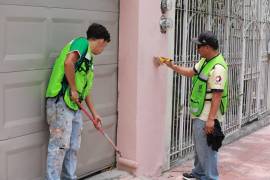 Avanza el Programa de Embellecimiento de Fachadas en calles del primer cuadro de Saltillo.