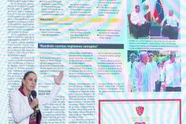 Sheinbaum afirmó que, a pesar de este escenario, los niveles de aprobación de su administración se explican por la cercanía con la población.