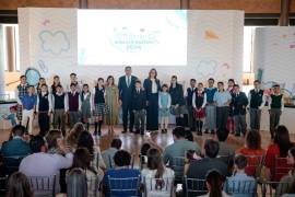 Javier Díaz González encabezó la sesión del Cabildo Infantil, donde niñas y niños expusieron ideas sobre su entorno y calidad de vida.