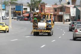 Los trabajos buscan mejorar la circulación vehicular en ese tramo.
