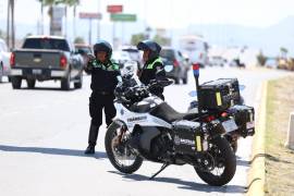 Operativos radar se mantienen activos en distintos puntos de Saltillo para detectar a conductores que excedan los límites de velocidad.