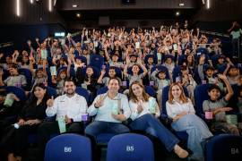 El alcalde Javier Díaz y la presidenta honoraria del DIF Saltillo, Luly López Naranjo, encabezaron el arranque de la alianza con Cinépolis para impulsar acciones sociales en beneficio de la comunidad.
