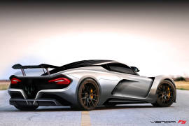Venom F5, otro súper auto que busca ser el más rápido del mundo