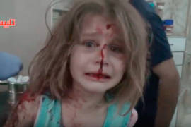 ¡Quiero a mi papá!, niña siria llora desconsoladamente tras bombardeo (video)