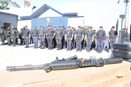 Llega nuevo armamento para la Policía de Monclova