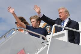 Pide Casa Blanca mantener a Barron Trump fuera de los chismes