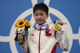 Tokio 2020: Quan Hongchan, la china de 14 años que hace clavados perfectos