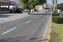 El Gobierno Municipal de Saltillo refuerza acciones para mejorar movilidad, orden urbano y seguridad vial mediante la delimitación de carriles centrales