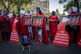 'No somos mercancía', feministas protestaron contra vientres de alquiler