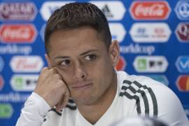 A ‘Chicharito’ se le borró la sonrisa...