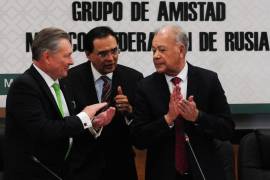La instalación del grupo de amistad México-Rusia, el 24 de marzo, contó con la participación del embajador de Rusia en México, Víktor Koronelli.