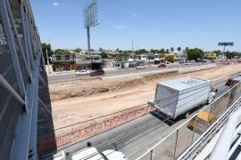 Este lunes comenzaron los cierres a la circulación en el cruce del bulevar Revolución y la calzada Xochimilco.