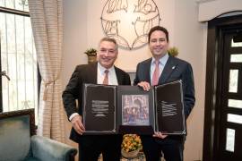 Javier Díaz expuso en reunión con Javier Villalobos que Saltillo expuso que la es considerado uno de los principales polos industriales