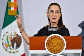 CIUDAD DE MÉXICO, 21OCTUBRE2026.- Claudia Sheinbaum Pardo, presidenta de México, encabezó la conferencia Mañanera del Pueblo, desde Palacio Nacional, en la que se abordó el tema del robo de hidrocarburos, así como las medidas y sanciones aplicadas a quienes han resultado culpables.FOTO: GALO CAÑAS/CUARTOSCURO.COM