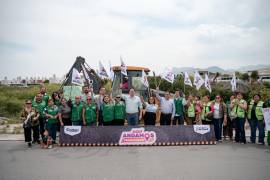 Autoridades y vecinos del sector encabezaron el inicio de los trabajos para la construcción del puente que conectará dos vialidades de la colonia.