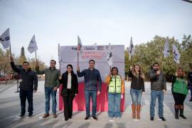 La obra refleja la participación ciudadana en la toma de decisiones junto con el gobierno municipal.