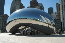 El ‘frijol’ de Anish Kapoor en Chicago reabre al público