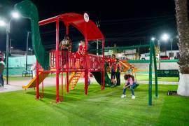La rehabilitación de plazas y parques fortalece la convivencia en colonias y comunidades de Ramos Arizpe.