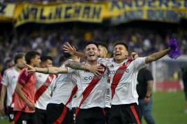 Manuel Lanzini le dio el triunfo a un River que logró consagrarse en territorio de Boca Juniors.