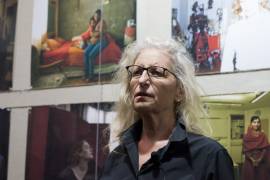 Fotógrafa Annie Leibovitz visita la Casa Azul de Frida Kahlo