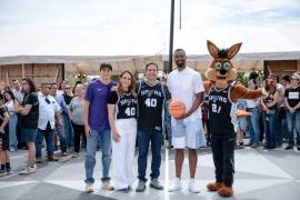 La inversión realizada por el jugador de la NBA permitió recuperar áreas públicas que hoy registran una alta afluencia de visitantes.