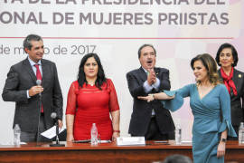 Presentan a Hilda Flores como nueva dirigente del ONMPRI