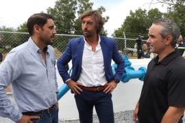 Iván José Vicente, gerente de Aguas de Saltillo (centro), destacó que Zapalinamé presenta un 20% menos de lluvia que el año pasado, compensado por otras zonas de captación.