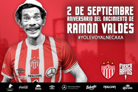 #YoLeVoyAlNecaxa Los Rayos rinden homenaje a Don Ramón