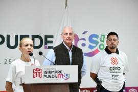 El alcalde Román Cepeda, durante la presentación del programa Cero Tolerancia en Torreón.