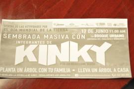 Grupo Kinky estará en Monclova para sembrar árboles