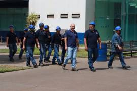 En Tupy Saltillo se realizó un simulacro en conmemoración del Día Nacional de Protección Civil. FOTO: CORTESÍA
