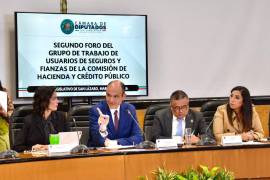 El diputado federal Jericó Abramo Masso encabezó el Segundo Foro de Trabajo de Usuarios de Seguros y Fianzas.