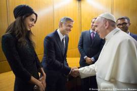 El Papa se reúne con Hollywood