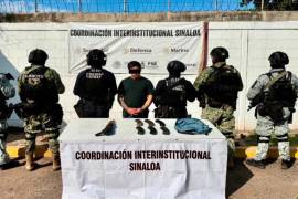 Jesús Abraham García Perales, integrante del Cártel de Sinaloa, fue detenido el 17 de octubre en Mazatlán.