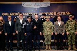 Se entregó el Galardón Manuel Corpus Beltrán a cuatro policías destacados.