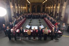 Ariadna Montiel Reyes participó en la 139 Asamblea General del Infonavit realizado en Palacio Nacional junto a la presidenta Claudia Sheinbaum Pardo.