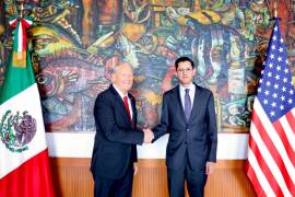 Por la mañana el Embajador sostuvo un encuentro con el Canciller Roberto Velasco.