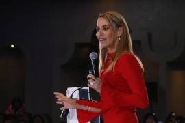 Inés Sainz ofreció en Saltillo la conferencia “Los retos de la Mujer del siglo XXI”, en el marco del Día Internacional de la Mujer.