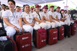 Estas acciones se realizan mediante un trabajo coordinado con el sector salud para canalizar la atención de pacientes.