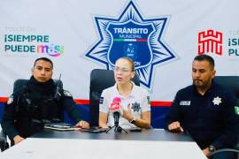 Agentes de Tránsito y Policía Municipal reforzarán la vigilancia en torno a la Feria de Torreón, dijo Martha Alicia Faz.