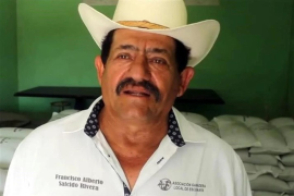 Francisco Alberto Salcido Rivera, exlíder del gremio ganadero en Escuinapa, Sinaloa.