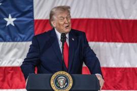 La Casa Blanca dijo que el mandatario mantiene vigente por ahora una duración de cuatro a seis semanas de operaciones militares para lograr todos sus objetivos en la guerra que libra junto a Israel contra Irán.