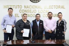 Patricia Guadalupe González Mijares y Marco Antonio Yeverino Rodríguez recibieron nombramientos como consejeros del IEC.