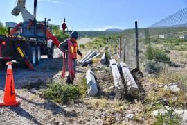 Ya hay cuadrillas del Ayuntamiento trabajando en la zona.