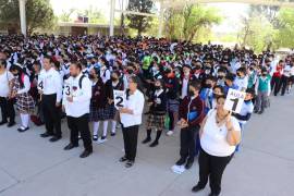 Los alumnos mejor evaluados de sexto grado de las escuelas primarias de Coahuila, participan en la fase regional.