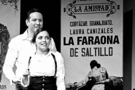 La obra está protagonizada por la actriz Melissa Soto y el actor Arturo Morales.