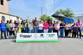 La pavimentación forma parte de los proyectos del programa Prendamos Monclova.