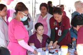 Durante octubre, se llevan a las cinco regiones acciones relativas al combate al cáncer de mama.