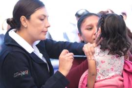 La campaña de vacunación incluye a niños menores de cinco años de edad.